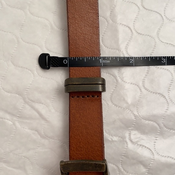 Lucky Brand brown leather adjustable belt xs/s main image 4